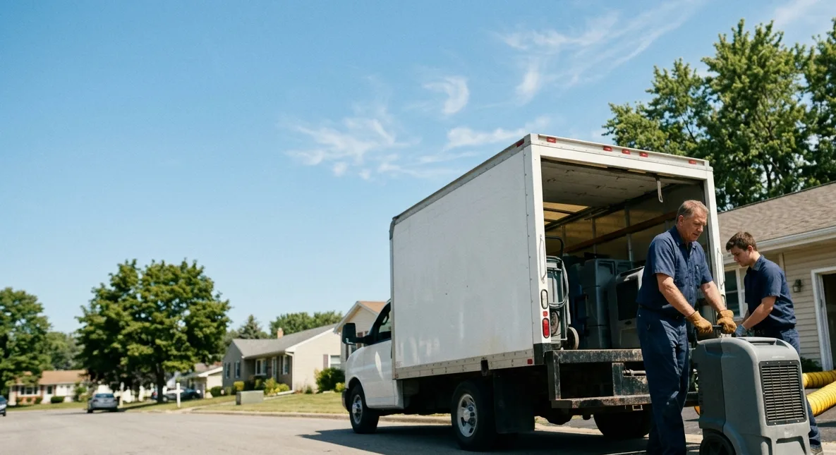 Water Damage Cleanup in Stockwell, IN near me